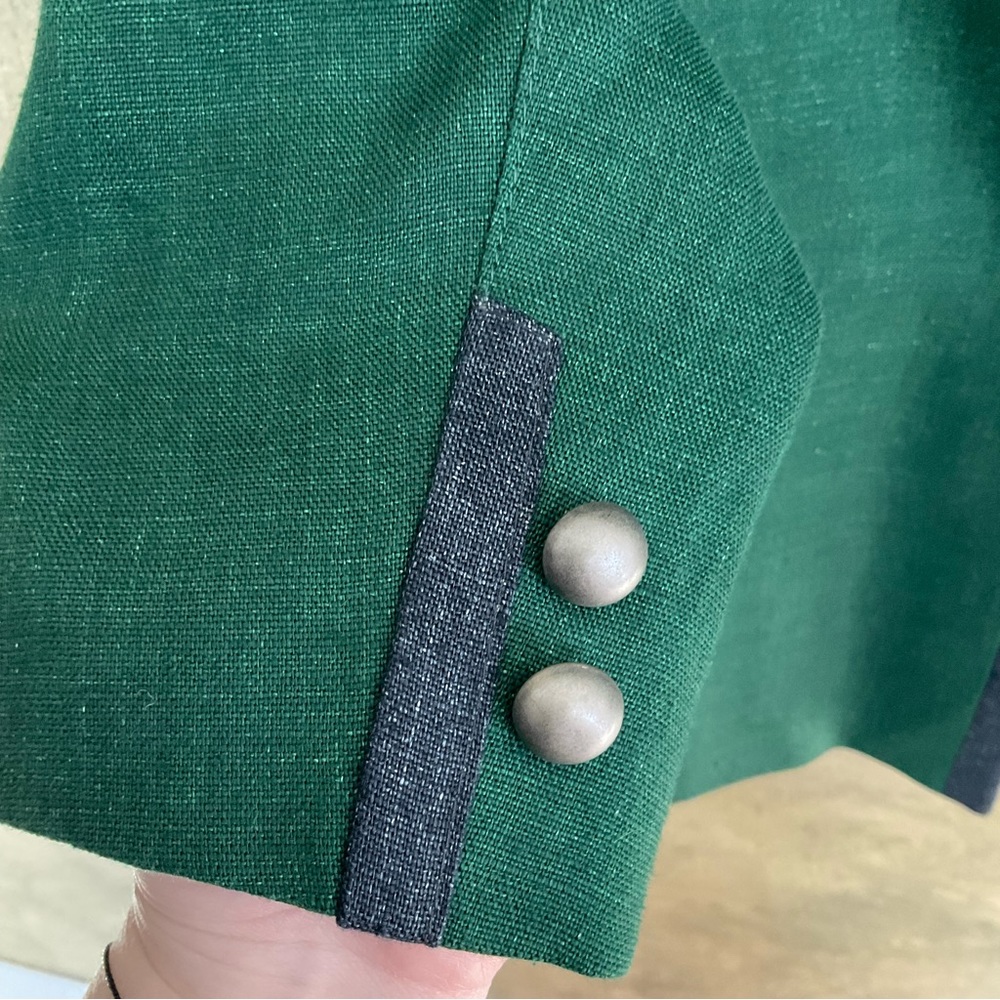 Vintage Schloss Orth | Austrian Linen Blazer | M - Picture 4 of 9